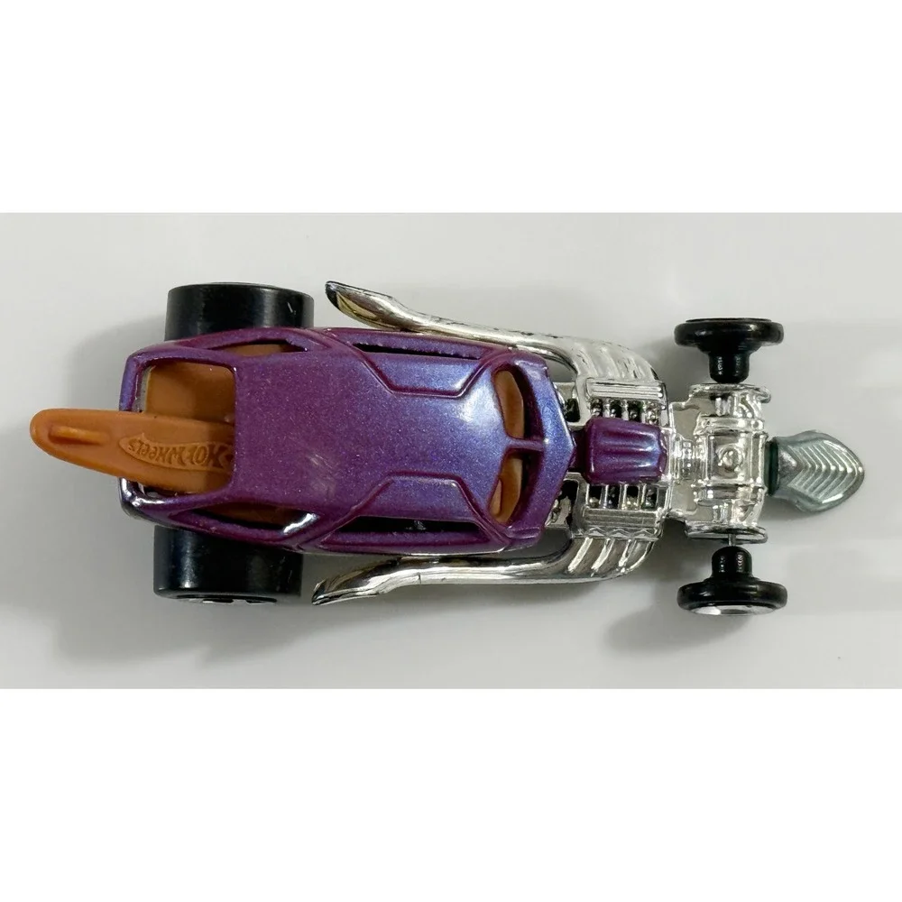Hot Wheels Surf Crate Unisex 1:64‎ Purple Metallic 1999 Surfboard Woodie Hot Rod